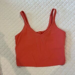 Coral Lululemon Align Tank Top Size 8